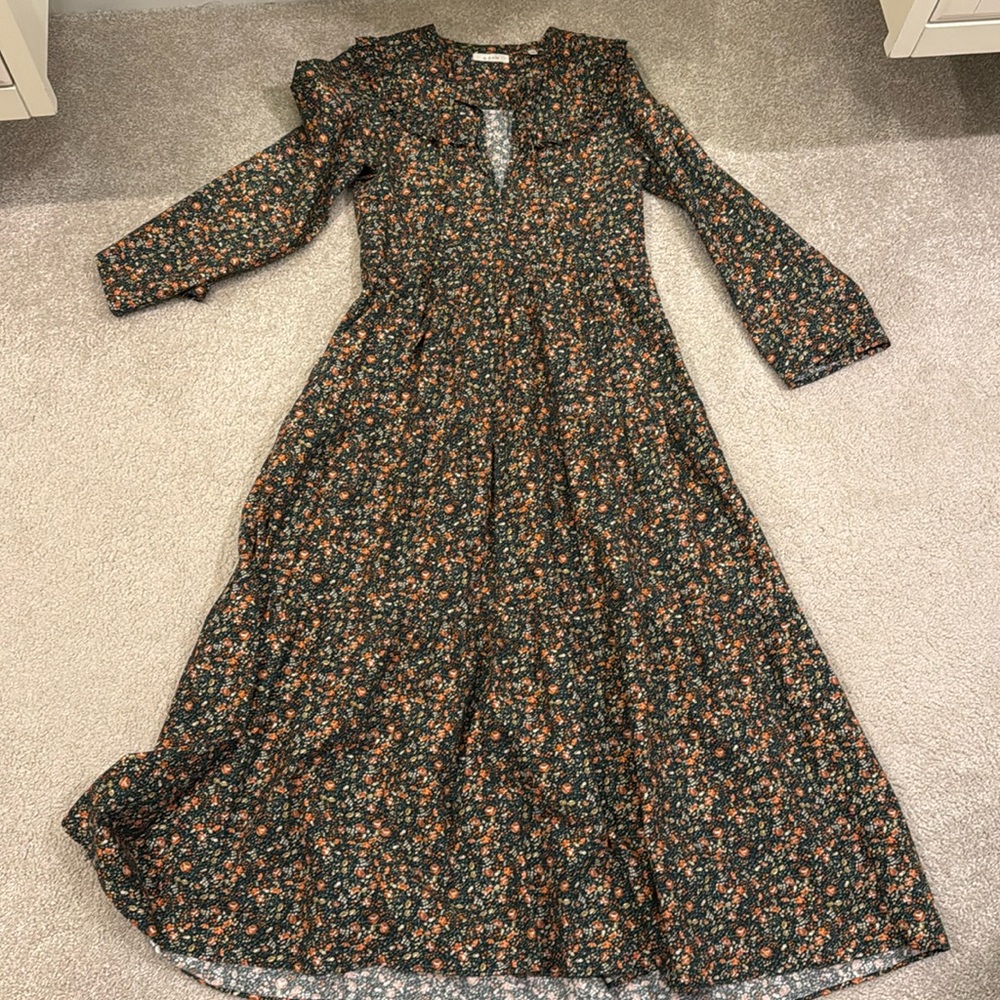 Doen Black Petite Jardin Dress